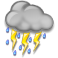 Scattered Strong Storms